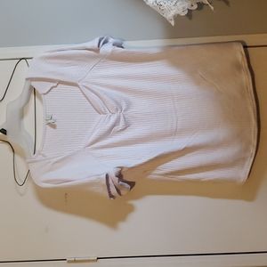 Women's white top. Large